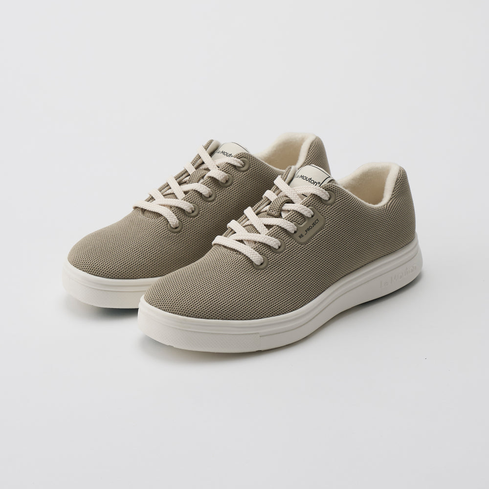 ルムトン フォレスト KHAKI GRAY / 疲れない 軽い メリノウール 靴