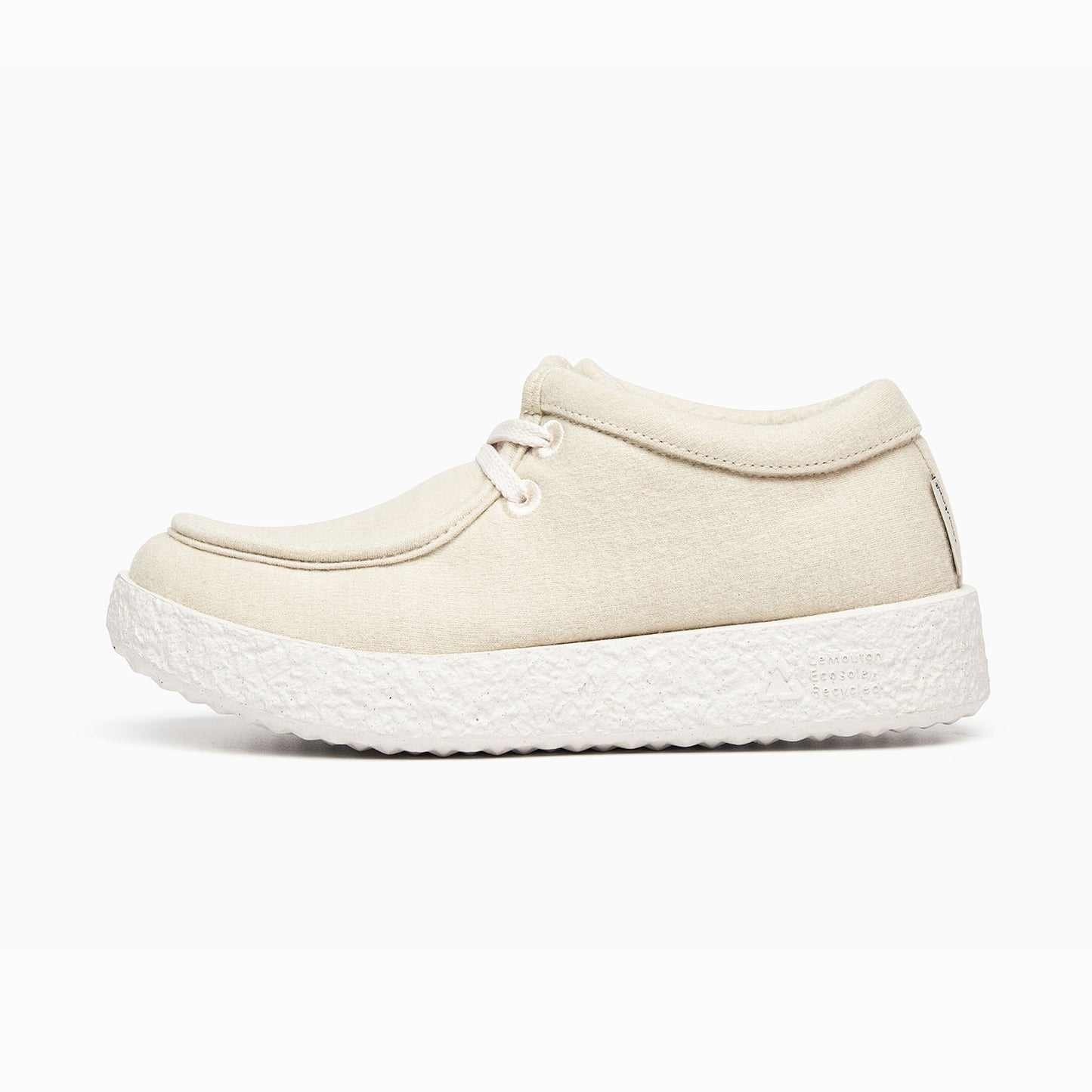 【ルムトン ワラビー IVORY】履き心地のよい 軽い メリノウール スニーカー