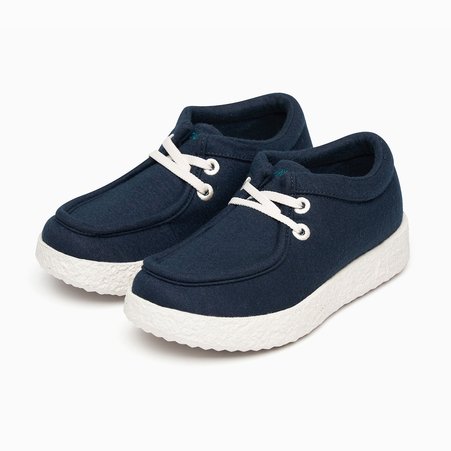 【ルムトン ワラビー DARK NAVY】履き心地のよい 軽い メリノウール スニーカー